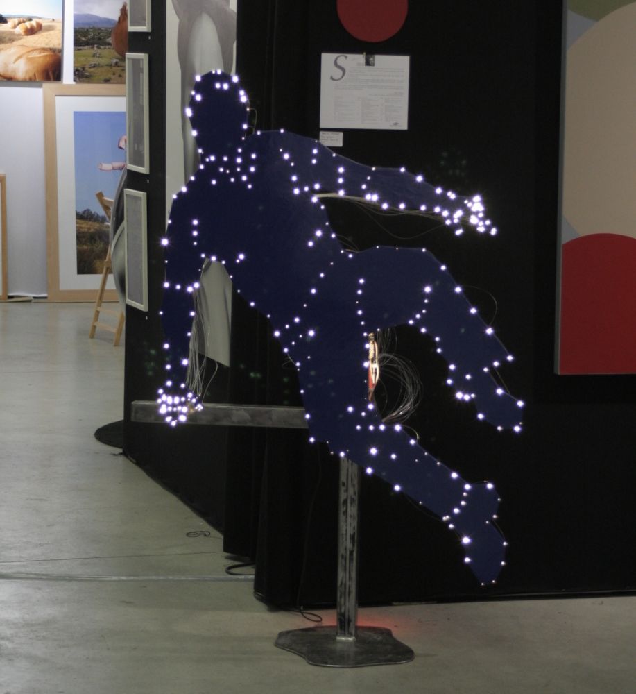 Dispositif bois et fibres optiques